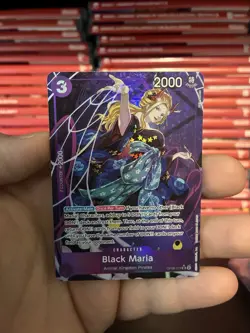 One Piece CCG Two Legends Black Maria Foil Parallel OP08-074 Super Rare - Image 1