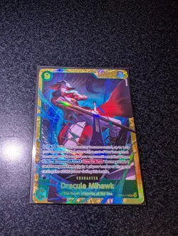 One Piece TCG | Dracule Mihawk - OP14-119 The Azure Sea's Seven | SEC | English - Image 1