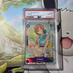 One Piece Tcg O-Nami Illustration Box Vol 1 Promo Psa 10 - Image 1