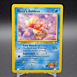 Misty's Goldeen 85/132 Gym Heroes PokemonTCG Vintage Card WOTC - Image 1