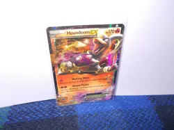 Houndoom EX 21/162 - XY Breakthrough 2015 - Holo Ultra Rare Pokemon Card - Image 1
