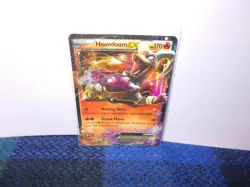 Houndoom EX 21/162 - XY Breakthrough 2015 - Holo Ultra Rare Pokemon Card - Image 2