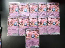 Pokemon Team Rocket's Mewtwo EX 203 BLACK STAR PROMO Jumbo Card (11 card lot) - Image 1