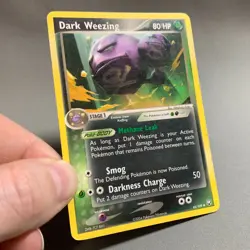 Dark Weezing 42/109 EX Team Rocket Returns Regular Uncommon Pokemon Card Engl LP - Image 3