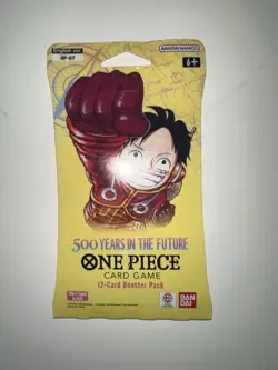 BANDAI Namco 500 Years In The Future ONE PIECE English ver. 12-Card Booster Pack - Image 1