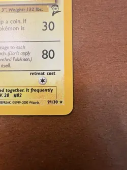 1999 Vintage Pokemon TCG Magneton Base Set 2 Holo Rare Card 9/102 NM Condition - Image 5