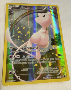 Mew XY110 X&Y Black Star Promo Full Art Holo Pokemon Card - Image 1