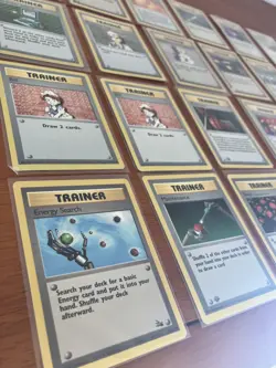 Vintage Pokemon Trainer Lot, 32 Cards, 1st Edition, Base, Fossil, Rocket, Jungle - Image 3