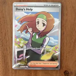 Pokemon TCG Trainer Daisy’s Help 195/165 Supporter Card SV 151 NM Ultra Rare - Image 1