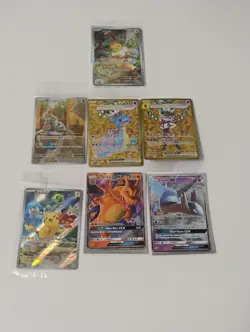 Pokemon Latios GX/Charizard GX/Sealed Pikachu/Cinderace/Lapras Promo Holo Cards - Image 1