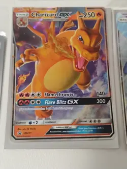 Pokemon Latios GX/Charizard GX/Sealed Pikachu/Cinderace/Lapras Promo Holo Cards - Image 3