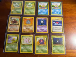 Pokemon Vintage Lot 12 Cards - Image 1