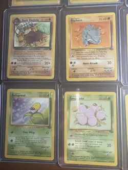 Pokemon Vintage Lot 12 Cards - Image 5