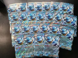 Pokemon Blastoise EX Jumbo Holo Lot (24 Jumbo Card Lot) - Image 1