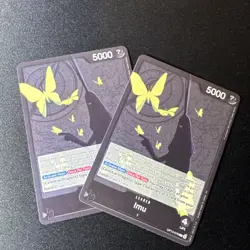 One Piece TCG: OP-12, OP-13, 5x LEADER CARD LOT, Imu, Monkey D. Luffy, Ace, Sabo - Image 5