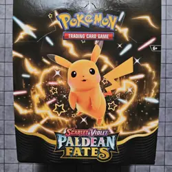 Paldean Fates Booster Bundle Display Box / Case - (NO PACKS or CARDS) *EMPTY* - Image 2
