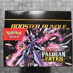 Paldean Fates Booster Bundle Display Box / Case - (NO PACKS or CARDS) *EMPTY* - Image 3
