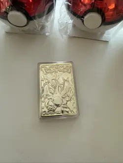 Pokemon Special Edition 23 Karat Gold-plated Trading Cards With Display Cases - Image 2