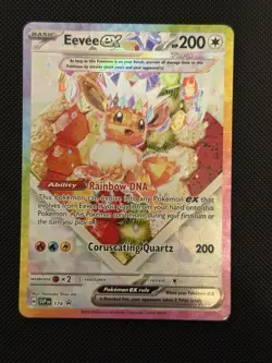 Pokemon TCG Eevee EX Black Star Promo #174 Prismatic Evolutions Card - Image 1