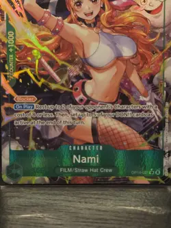 One Piece TCG Nami OP14-031 Alt Art AA Card Game CCG English - Image 4