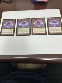 Lotus Petal Tempest MTG Regular Lightly Played Magic the Gathering Card Set of 4 - Image 1