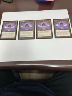 Lotus Petal Tempest MTG Regular Lightly Played Magic the Gathering Card Set of 4 - Image 2