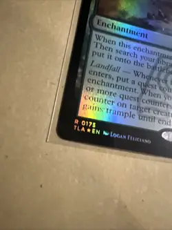 MTG Earthbender Ascension TLA 0175 R NM FOIL - Image 3