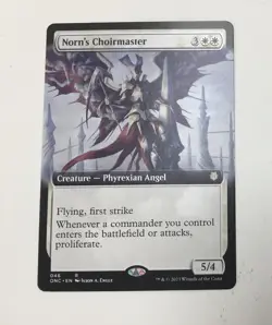 Norn's Choirmaster (Extended Art) Commander: Phyrexia: All Will Be One Regular - Image 1