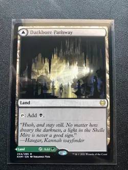 Darkbore Pathway Slitherbore Pathway - NM/M - Kaldheim - Magic the Gathering - Image 2