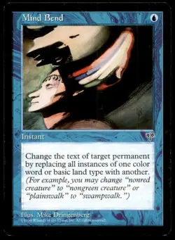 Mind Bend LP Light Play Mirage MTG [6626] - Image 1