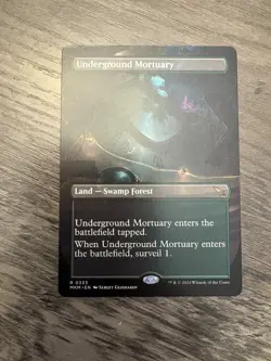 Magic the Gathering MTG Underground Mortuary Borderless Near Mint - Image 2