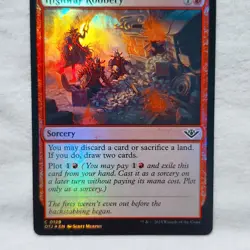 Highway Robbery 129 Outlaws of Thunder Junction Foil Magic The Gathering TCG - Image 2