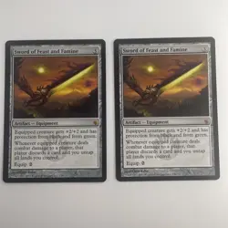 Sword of Feast and Famine Mirrodin Besieged Regular X2 - Image 1
