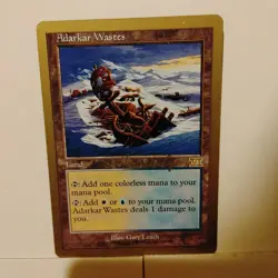 ADAKAR WASTES --- MTG -- WORLDS CHAMPS BRUSSELS 2000 --- LP - Image 1