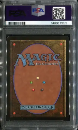 PSA 9 1993 MTG Magic The Gathering Beta #153 Fork Pop22 - Image 2