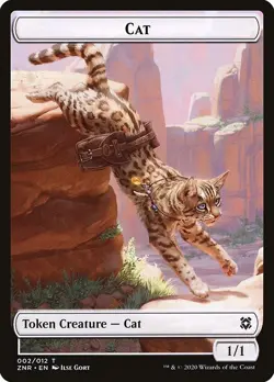 Cat-Zendikar Rising Tokens-Regular-2-LP - Image 1