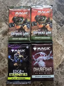 20x Sealed MTG Booster Packs Lot Phyrexia / Dominaria / Core Magic The Gathering - Image 2