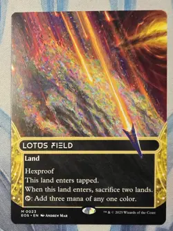 MTG Lotus Field (Borderless) **NM** Edge of Eternities Stellar Sights - Image 1