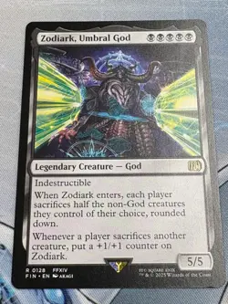 MTG Zodiark, Umbral God English Final Fantasy FIN NM R0128 - Image 1