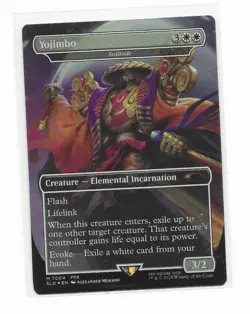 MTG Secret Lair x Final Fantasy 7004 Yojimbo Solitude English Rainbow Foil Chase - Image 1