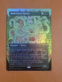NM Borderless FOIL Benevolent Hydra SLD #1889 Secret Lair Animar & Friends - Image 1