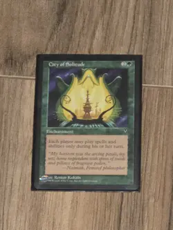 City of Solitude Visions MTG Rare English 1997 Magic The Gathering - Image 1