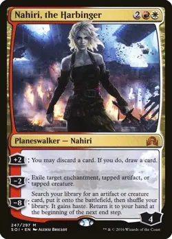 Nahiri, the Harbinger MtG Nahiri, the Harbinger Moderately Played 247/297 - Image 1