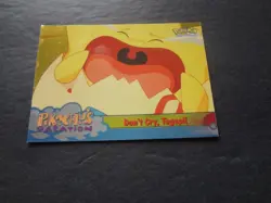 1999 Topps Pokemon First Movie Don't Cry Togepi Silver Foil #43 Blue Logo - Image 1