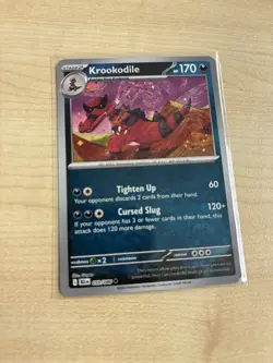 Krookodile 059/086 Poke Ball Pattern Reverse Holo Black Bolt Pokemon Near Mint - Image 1