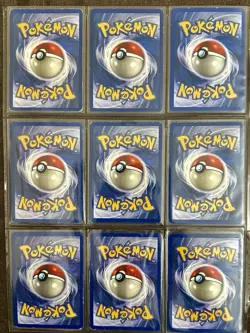 Pokemon vintage album Holos, shadowless,1St Edition Lots Of English &Jpn. Holos - Image 2