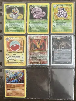 Pokemon vintage album Holos, shadowless,1St Edition Lots Of English &Jpn. Holos - Image 3