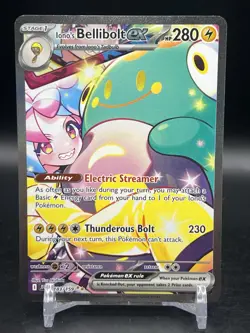 Ionos Bellibolt Ex 183 SIR Journey Together Pokemon Special Illustration Rare NM - Image 1
