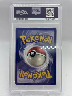 1999 Pokemon Base Set Unlimited Machop 52/102 PSA 9 Mint - Image 2