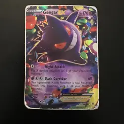Pokemon TCG Gengar EX Ultra Rare XY - Phantom Forces 34/119 - Image 1